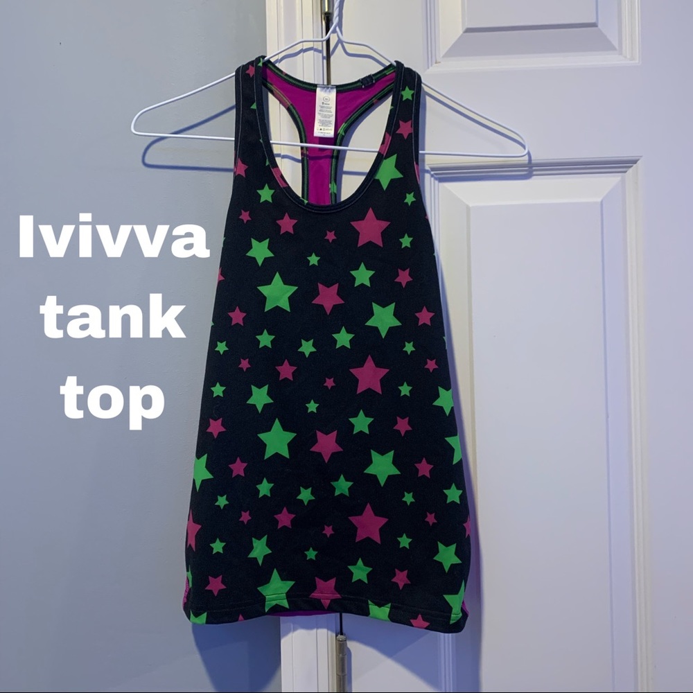Ivivva star tank top sz 10